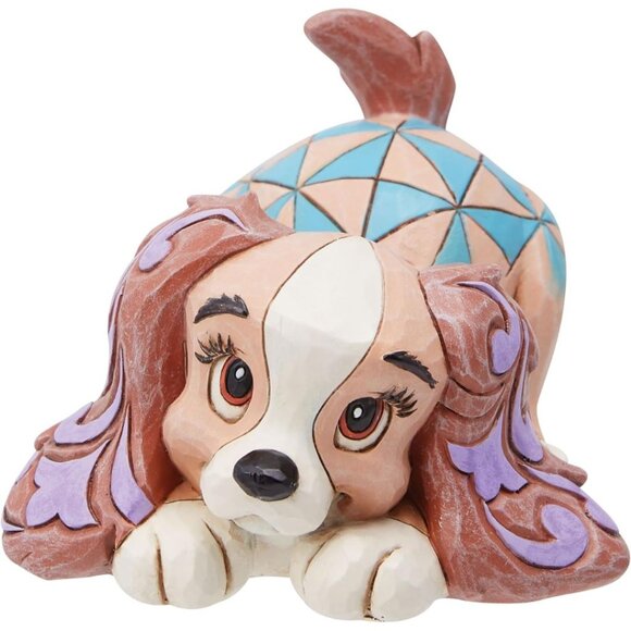 Enesco Disney Traditions by Jim Shore Lady and The Tramp Miniature Figurine, NEW - Picture 1 of 7